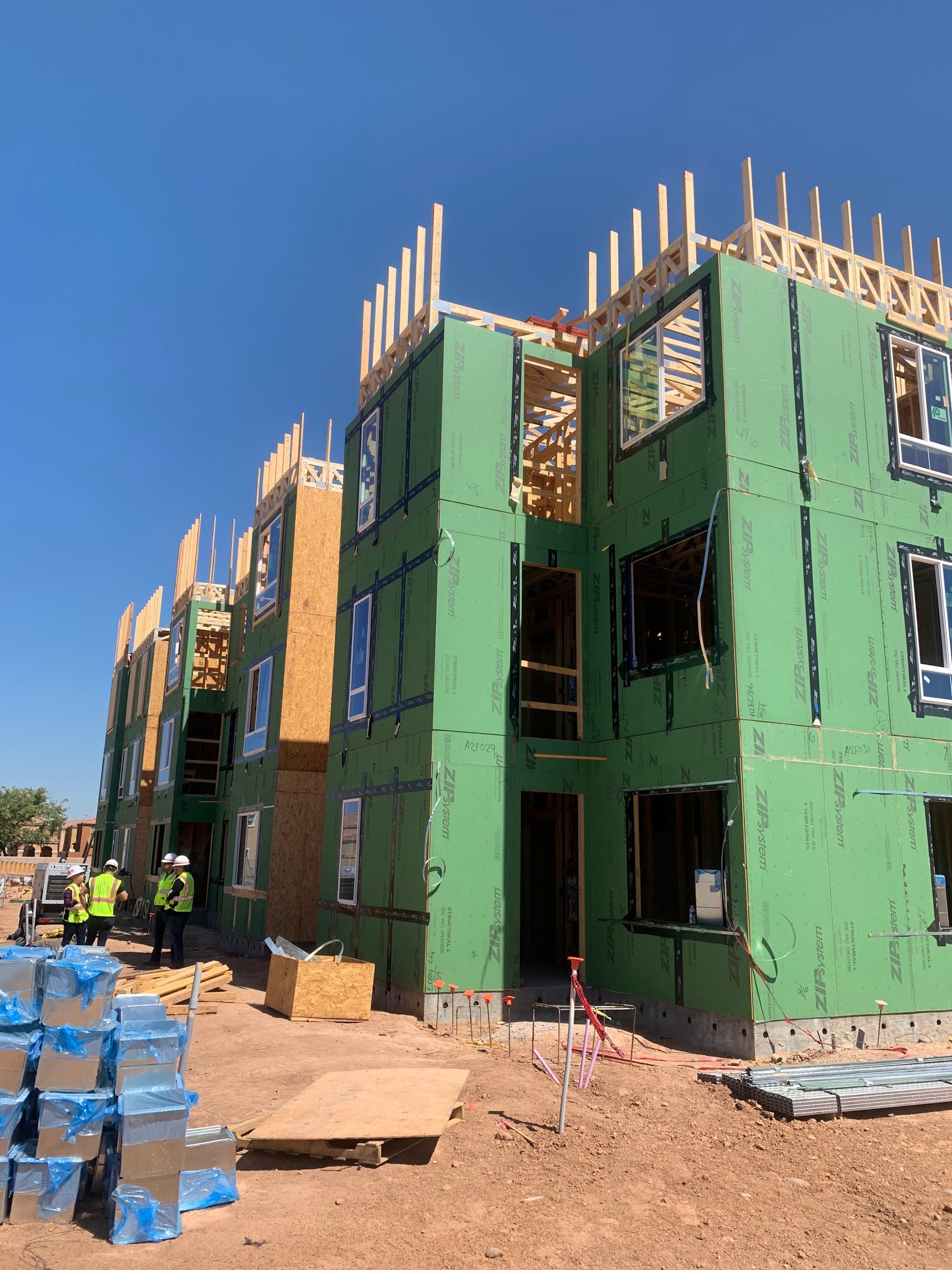 Structural engineer analyzing building design and structural calculations